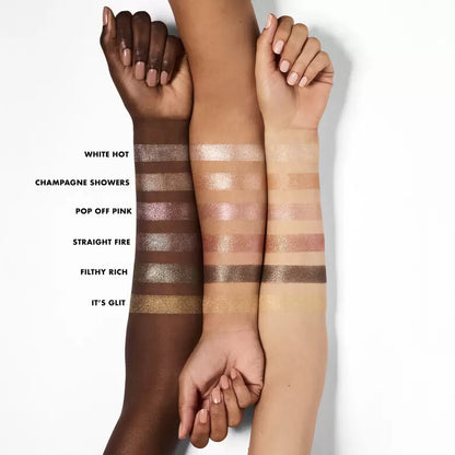 Shimmering Glitter Eyeshadow for Bold, Eye-Catching Looks