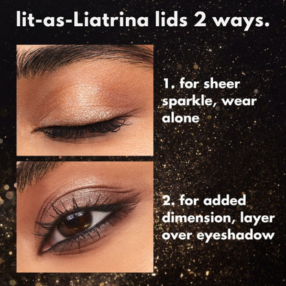 Shimmering Glitter Eyeshadow for Bold, Eye-Catching Looks
